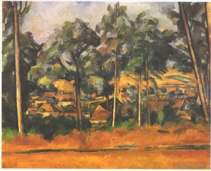Paul Cézanne œuvres - Village en Provence