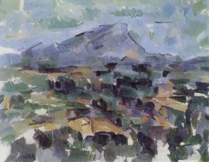 Paul Cézanne œuvres - La Montagne Sainte Victoire