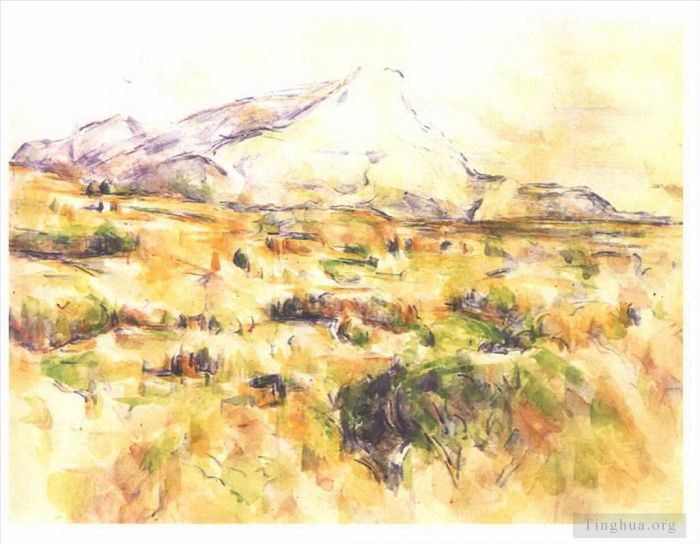 Paul Cézanne Types de peintures - Mont Sainte Victoire