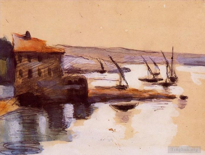Paul Cézanne Types de peintures - Paysage marin