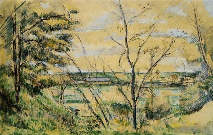 Paul Cézanne Types de peintures - La Vallée de l'Oise
