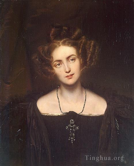 Paul Delaroche Peinture à l'huile - Portrait d'Henrietta Sontag Hippolyte Delaroche