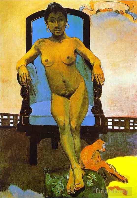Paul Gauguin Peinture à l'huile - Aita Tamari vahina Judith te Parari Annah la Javanaise