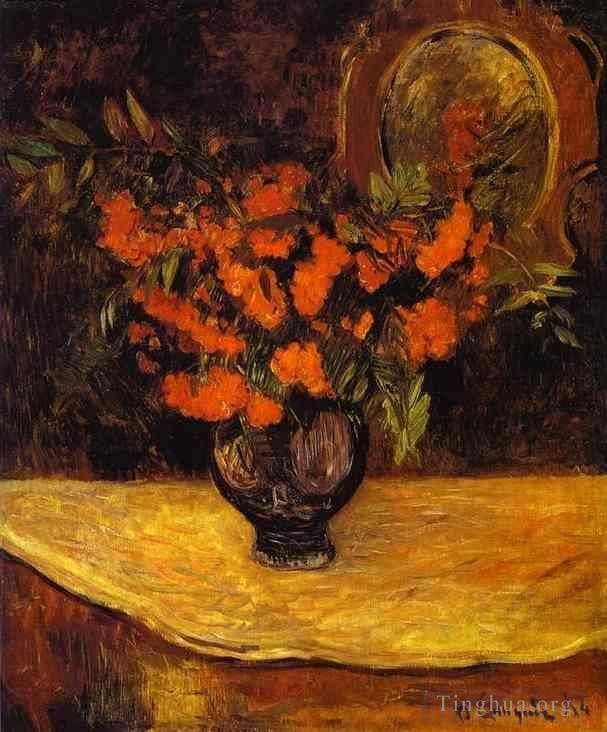 Paul Gauguin Peinture à l'huile - Bouquet