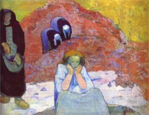 Paul Gauguin œuvres - Vendanges des raisins à Arles Miseres humaines