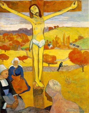 Paul Gauguin œuvres - Le Christ jaune