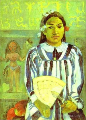 Paul Gauguin œuvres - Merahi metua no Tehamana Ancêtres de Tehamana