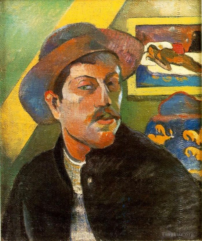 Paul Gauguin Peinture à l'huile - Portrait de l artiste Autoportrait