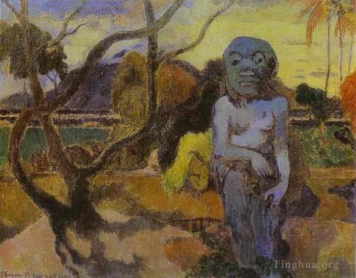 Paul Gauguin Peinture à l'huile - Rave te hiti aamy L'Idole