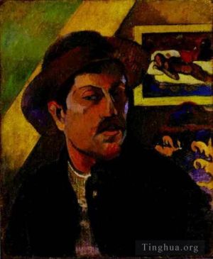 Paul Gauguin œuvres - Autoportrait c1894