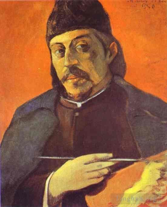 Paul Gauguin Peinture à l'huile - Autoportrait