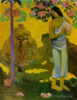 Paul Gauguin œuvres - Te avae no Maria Mois de Maria