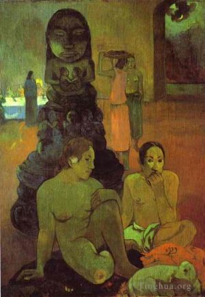 Paul Gauguin œuvres - Le Grand Bouddha