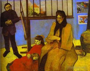 Paul Gauguin œuvres - La famille Schuffenecker