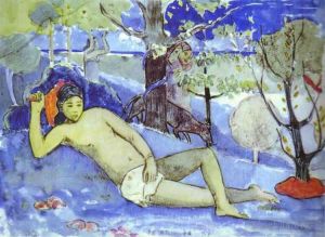 Paul Gauguin œuvres - Te Arii Vahine Reine