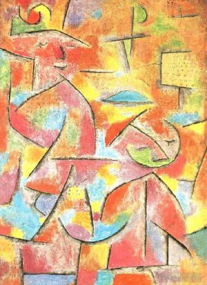 Paul Klee œuvres - Enfant et tante