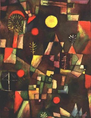 Paul Klee œuvres - Pleine lune