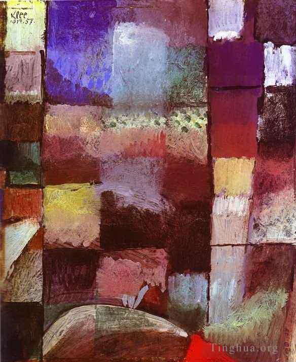 Paul Klee Peinture à l'huile - Hamamet