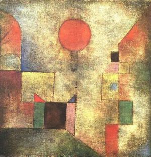 Paul Klee œuvres - Ballon rouge