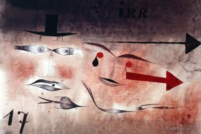 Paul Klee Peinture à l'huile - Dix-sept