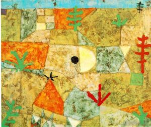 Paul Klee œuvres - Jardins du Sud Expressionnisme Bauhaus Surréalisme