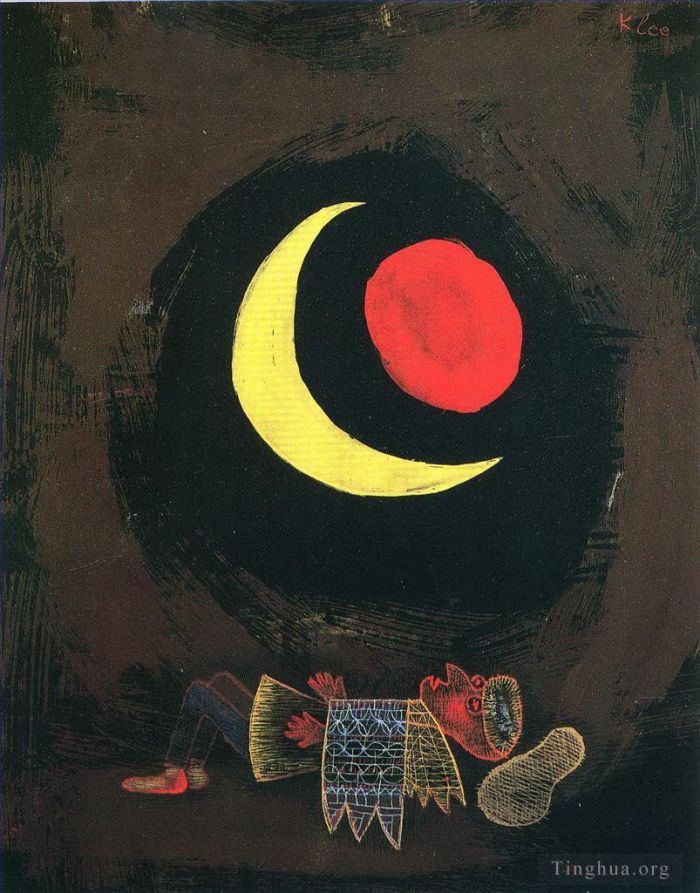 Paul Klee Peinture à l'huile - Rêve fort
