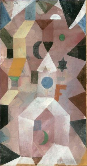 Paul Klee œuvres - La chapelle
