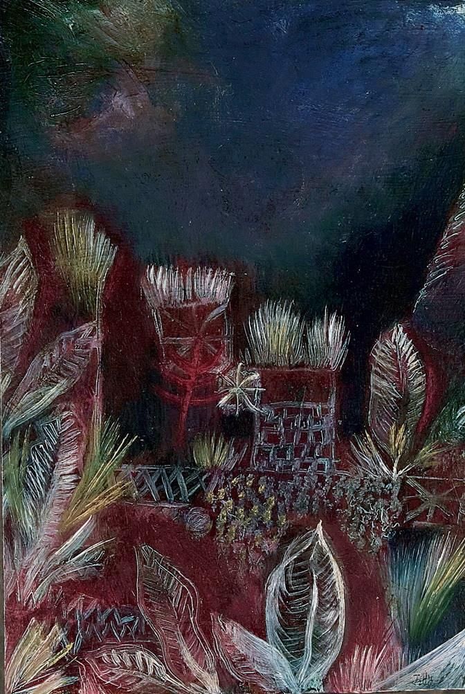 Paul Klee Peinture à l'huile - Crépuscule tropical