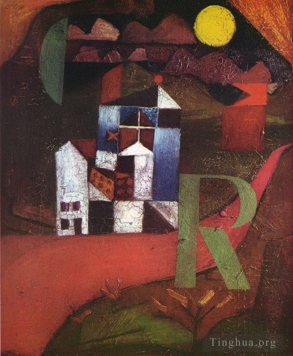 Paul Klee Peinture à l'huile - Villa R