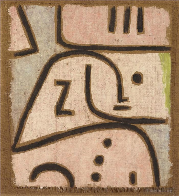Paul Klee Peinture à l'huile - WI en mémoire