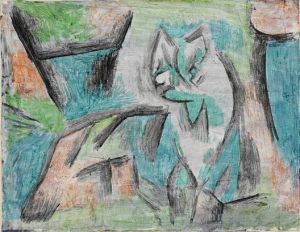 Paul Klee œuvres - Une sorte de chat