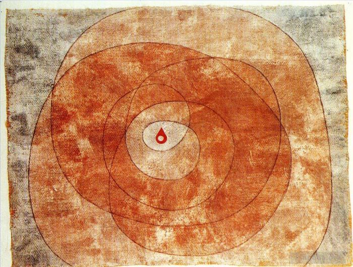 Paul Klee Types de peintures - Au coeur