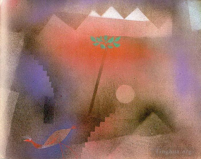 Paul Klee Types de peintures - Oiseau errant