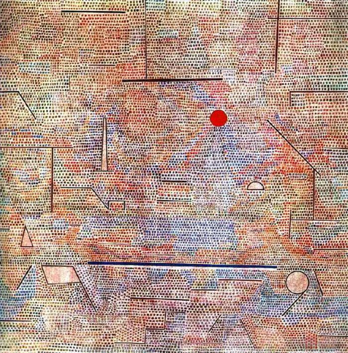 Paul Klee Types de peintures - Cacodémonique