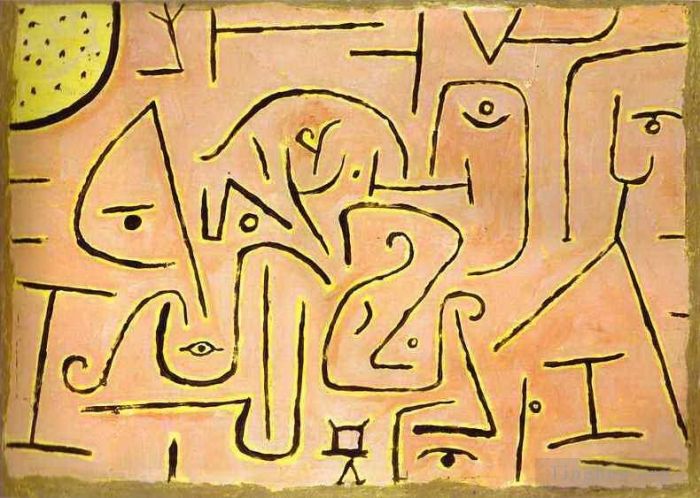 Paul Klee Types de peintures - Contemplation