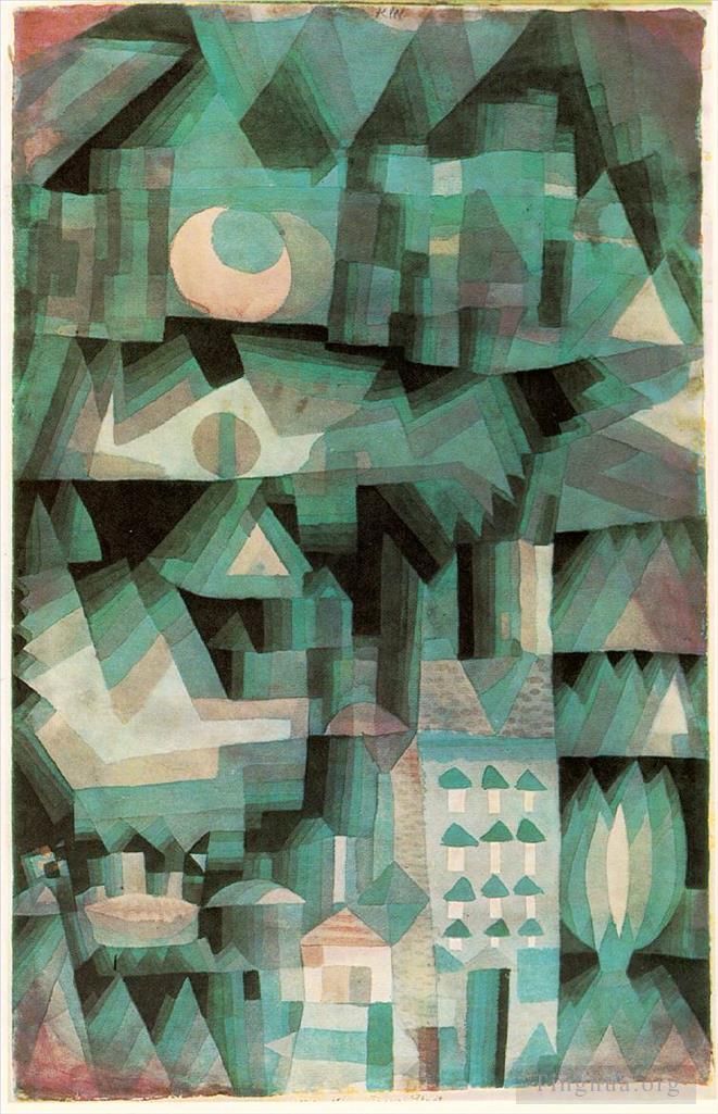 Paul Klee Types de peintures - Ville de rêve Expressionnisme Bauhaus Surréalisme