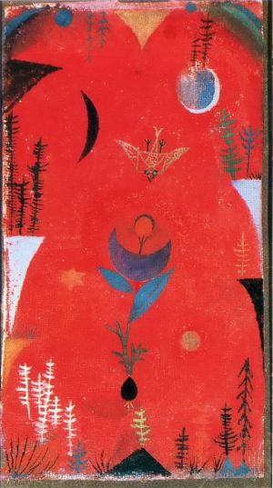 Paul Klee œuvres - Mythe des fleurs