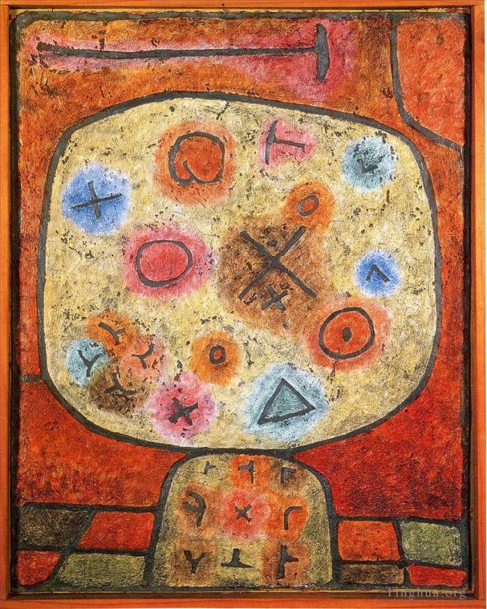 Paul Klee Types de peintures - Fleurs en pierre