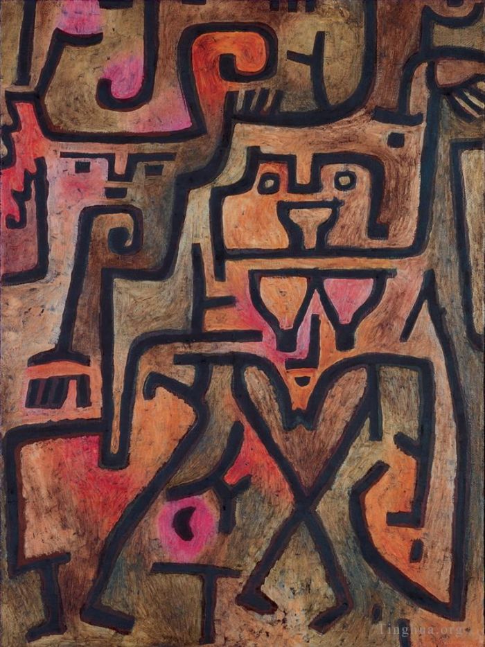 Paul Klee Types de peintures - Sorcière des forêts