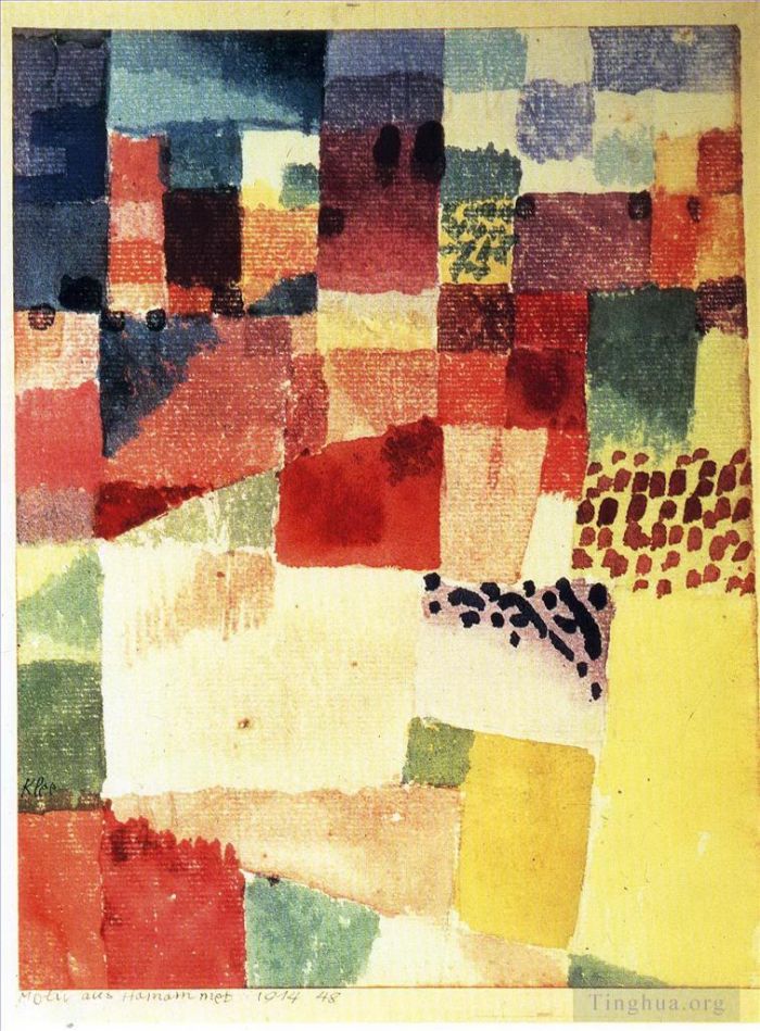Paul Klee Types de peintures - Hammamet