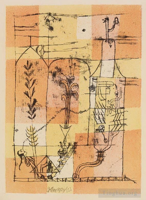 Paul Klee Types de peintures - Scène Hoffmanneske