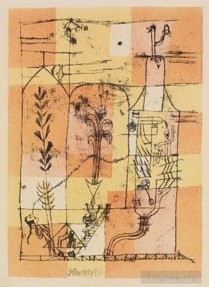 Paul Klee œuvres - Scène Hoffmanneske