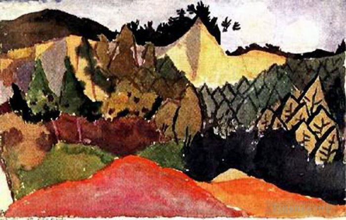 Paul Klee Types de peintures - Dans la carrière