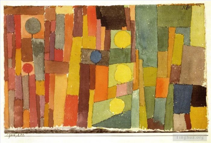 Paul Klee Types de peintures - À la manière de Kairouan