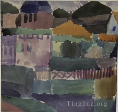 Paul Klee Types de peintures - Dans les maisons de St Germain