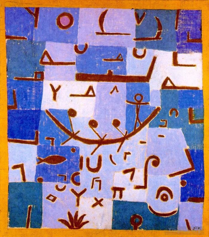 Paul Klee Types de peintures - Légende du Nil 193Expressionnisme Bauhaus Surréalisme