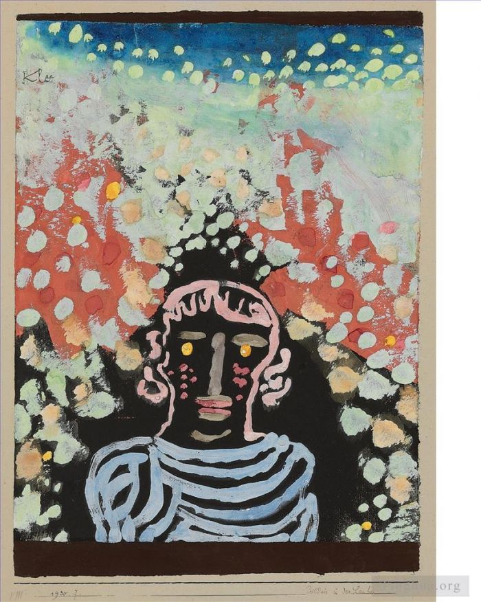 Paul Klee Types de peintures - Ressemblance dans le berceau