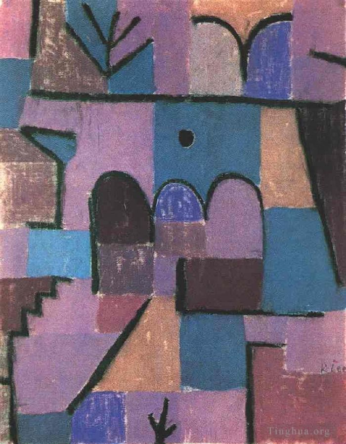 Paul Klee Types de peintures - Jardin oriental