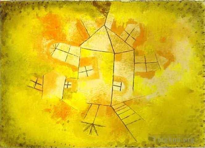 Paul Klee Types de peintures - Maison tournante