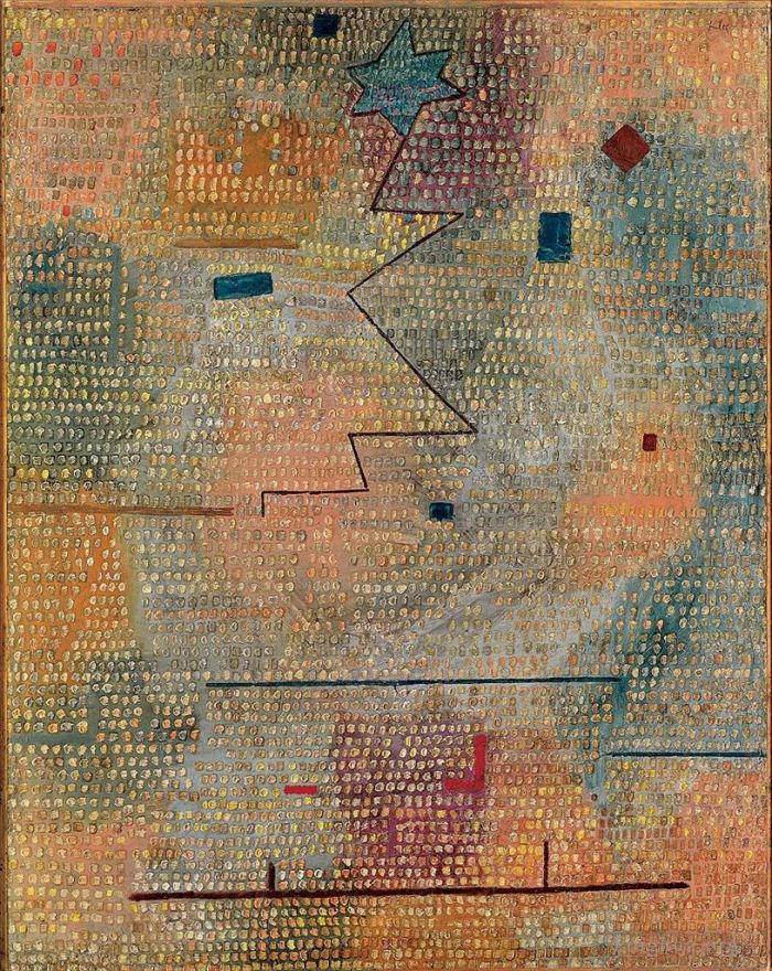 Paul Klee Types de peintures - Étoile montante